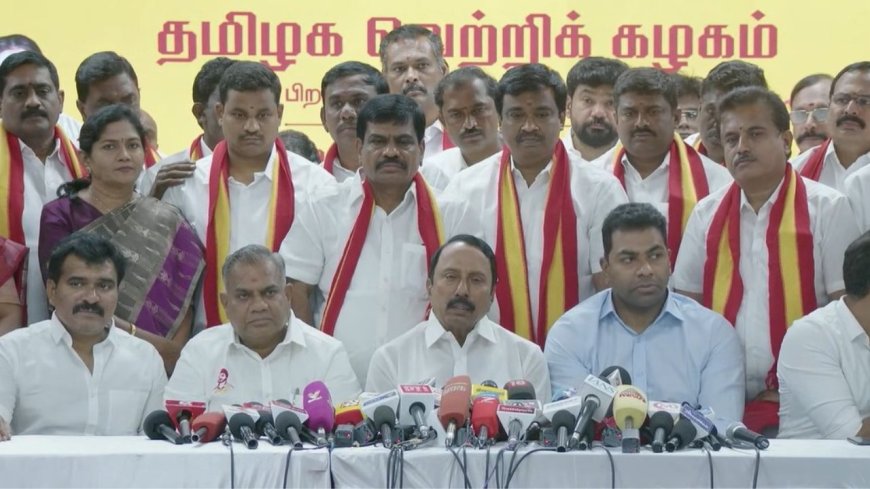 அதிமுக, திமுக வேறு வேறு இல்லை : தவெகவில் இணைந்த செங்கோட்டையன் பாய்ச்சல் 