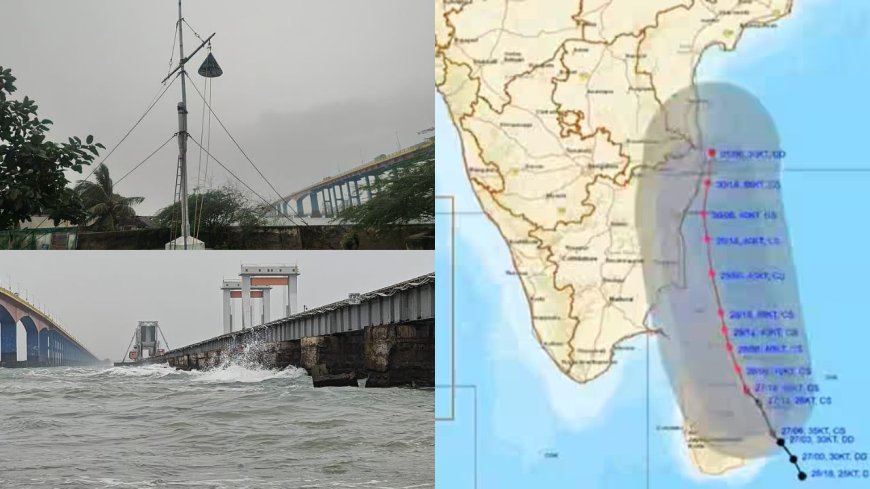 430 கி.மீ. தொலைவில் டிட்வா புயல் : கடல் சீற்றம், துறைமுகங்களில் புயல் கூண்டு 