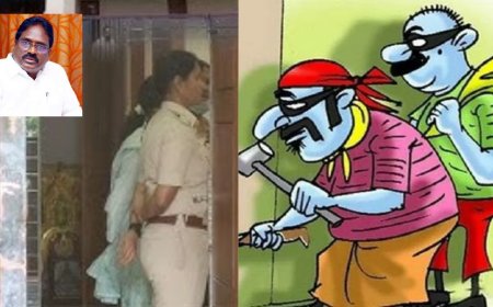 திமுக முன்னாள் எம்.பி.வீட்டில் 300 சவரனை அள்ளி சென்ற திருடன்: கோடிகணக்கில் கொள்ளை போனதால் பதற்றம்