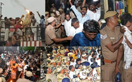 திருப்பரங்குன்றம் தீப வழக்கு: "தனி நீதிபதி உத்தரவால் சட்டம்-ஒழுங்கு பிரச்னை"- தமிழக அரசு கடும் வாதம்!