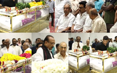 ஏவிஎம் சரவணன் இன்று காலமானார்: முதல்வர் உள்பட அரசியல் தலைவர்கள் இரங்கல்