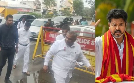 புதுச்சேரியில் டிச 9-ம் தேதி பொதுக்கூட்டம் : தவெக சார்பில் காவல்துறையிடம் மனு