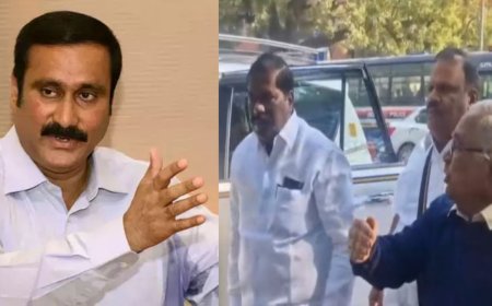 அன்புமணி மீது கிரிமினல் வழக்கு பதிவு செய்க : டெல்லி காவல் நிலையத்தில் ஜி.கே. மணி புகார் 