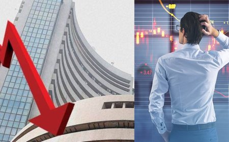 வாரத்தின் முதல் நாள் பங்கு சந்தை கடும் சரிவு : ரூ 7 லட்சம் கோடி இழப்பு