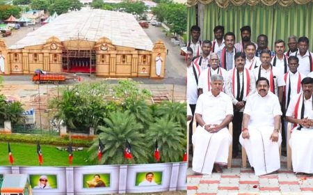 பரபரப்பான அரசியல் சூழலில் அதிமுக பொதுக்குழு நாளை கூடுகிறது: கூட்டணி குறித்து எடப்பாடி முக்கிய அறிவிப்பை  வெளியிடுகிறார்