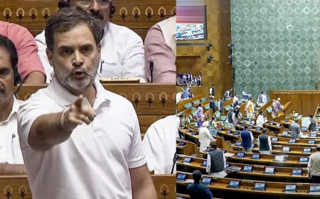 ஆளும் பாஜக தேச விரோதச் செயலில் ஈடுபடுகிறது : ராகுல்காந்தி குற்றச்சாட்டு 