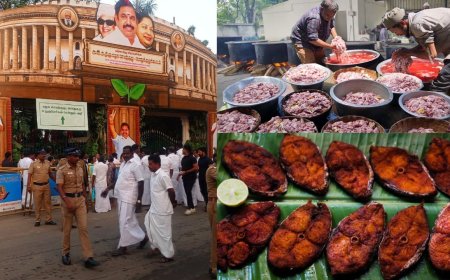 அதிமுக பொதுக்குழு சாப்பாடு மெனு: 10 ஆயிரம் பேருக்கு மட்டன் பிரியாணி, வஞ்சிரம் மீன் வறுவல், முட்டை மசாலா சுடசுட ரெடி 