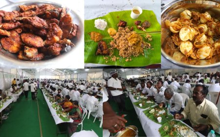 அதிமுக பொதுக்குழு சாப்பாடு மெனு: 10 ஆயிரம் பேருக்கு மட்டன் பிரியாணி, வஞ்சிரம் மீன் வறுவல், முட்டை மசாலா சுடசுட ரெடி 