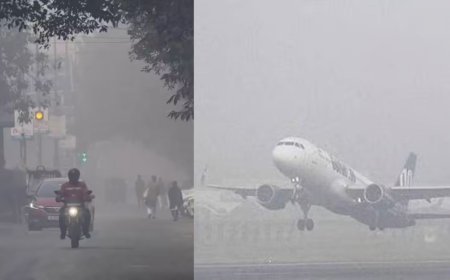 கடும் பனிமூட்டம் : விமான சேவை பாதிப்பு பயணிகள் கடும் அவதி