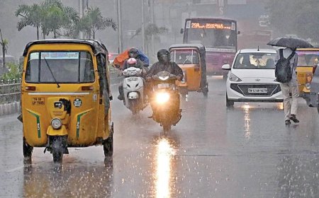 தமிழகத்தில் 2 மாவட்டங்களுக்கு கனமழை எச்சரிக்கை! வானிலை மையம் எச்சரிக்கை