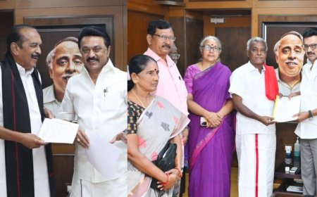 தொகுதி பங்கீடு பேச்சுவார்த்தை தீவிரம்: அறிவாலயத்தில் கூட்டணி கட்சிகள் தலைவர்கள் ஸ்டாலினுடன் சந்திப்பு 