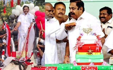 அதிமுக பொங்கல் கொண்டாட்டம் : மாட்டு வண்டியில் வர போகும் எடப்பாடி பழனிசாமி 