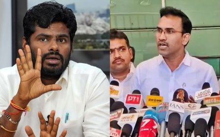 ஐபிஎஸ் vs ஐஆர்எஸ்: விஜய் குறித்த விமர்சனம்: அருண்ராஜ் அண்ணாமலை மோதல் 