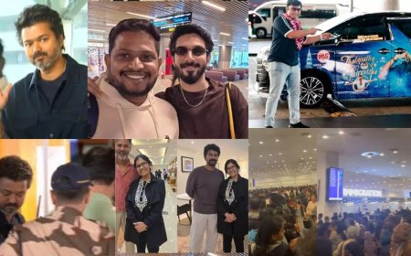 புறப்பட்டார் விஜய் : ஜனநாயகன் ஆடியோ லாஞ்ச்: மலேசியாவில் குவியும் திரையுலகினர், ரசிகர்கள் 