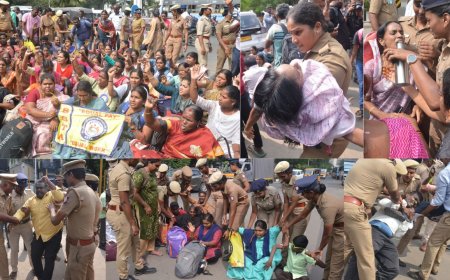 முற்றுகை போராட்டத்தில் ஈடுபட்ட இடைநிலை ஆசிரியர்கள் வலுக்கட்டாயமாக கைது 