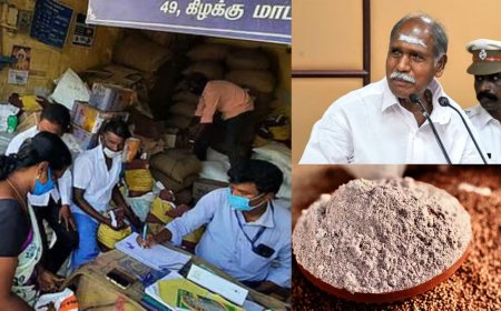 ரேஷன் கடைகளில் கேழ்வரகு மாவு இலவசமாக வழங்கப்படும்: முதல்வர் அறிவிப்பு 