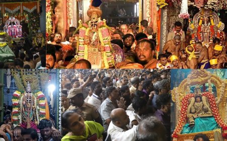 வைகுண்டா ஏகாதசி : கோவில்களில் சொர்க்க வாசல் திறப்பு : கோவிந்தா,  ரங்கா கோஷத்துடன் பக்தர்கள் பரவசம் 