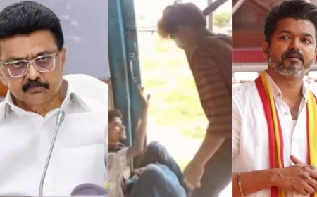 யாருக்காக இந்த ஆட்சியை நடத்துகிறீர்கள்? : திமுக மீது விஜய் சாடல்