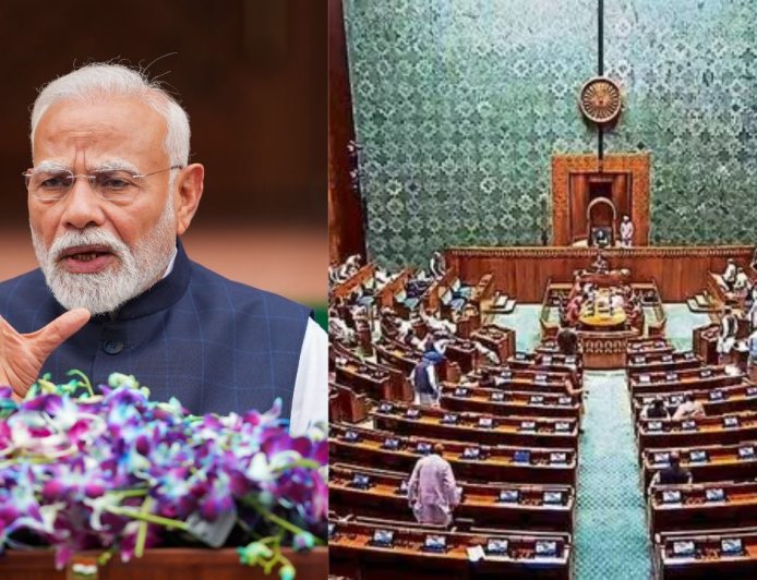 பீகார் தேர்தல் தோல்வியின் விரக்தியை அவைக்குள் வெளிப்படுத்த வேண்டாம் : எதிர்கட்சிகளை கிண்டல் செய்த பிரதமர்