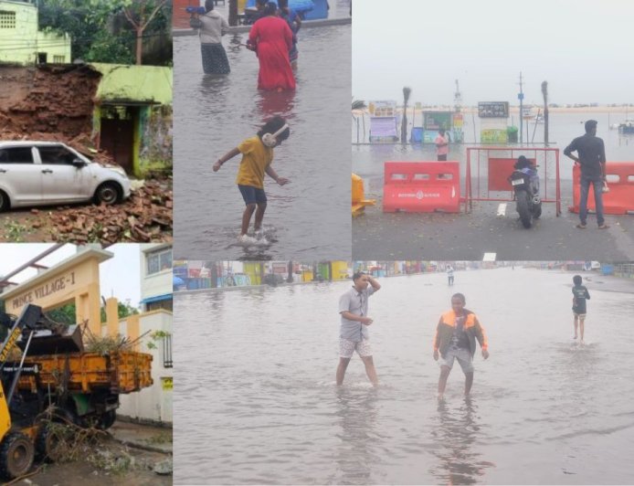 சென்னையில் தொடரும் கனமழை: ஏரிகளில் நீர்மட்டம் உயர்வு : இயல்பு வாழ்க்கை பாதிப்பு 
