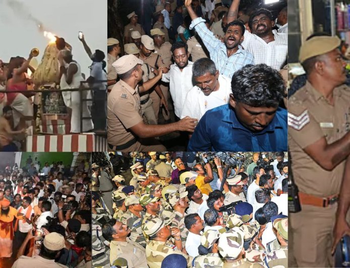 திருப்பரங்குன்றம் தீப வழக்கு: "தனி நீதிபதி உத்தரவால் சட்டம்-ஒழுங்கு பிரச்னை"- தமிழக அரசு கடும் வாதம்!