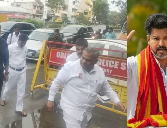 புதுச்சேரியில் டிச 9-ம் தேதி பொதுக்கூட்டம் : தவெக சார்பில் காவல்துறையிடம் மனு