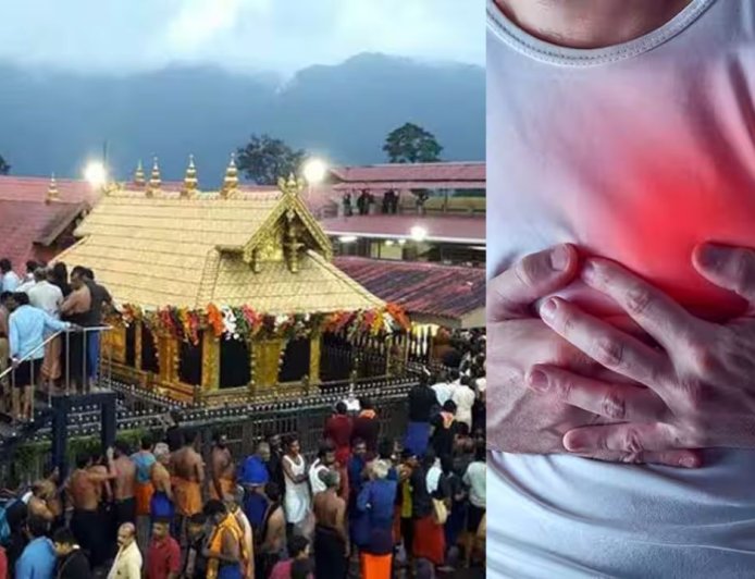 சபரிமலையில் சோகம்:  தமிழக பக்தர் மாரடைப்பால் மரணம்