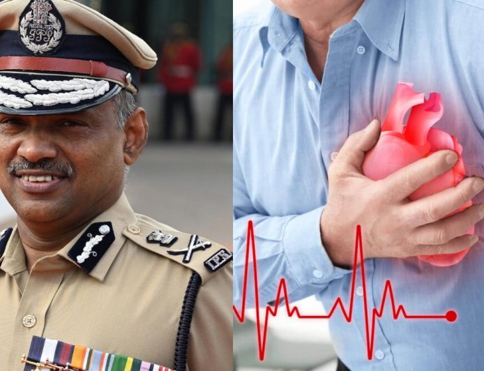 பொறுப்பு டிஜிபி வெங்கடராமனுக்கு நெஞ்சுவலி : தனியார்  மருத்துவமனையில் அனுமதி