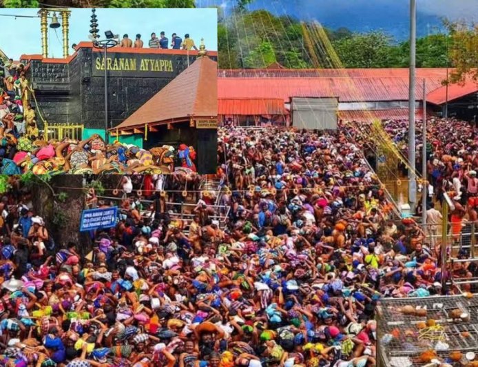 சபரிமலையில் கட்டுகடங்காத ஐயப்ப பக்தர்கள் கூட்டம் : இதுவரை 25 லட்சம் பேர் சாமி தரிசனம் 