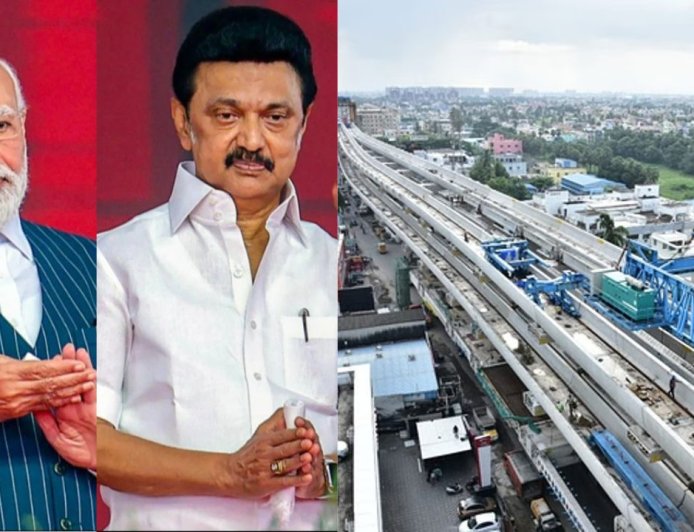 பூந்தமல்லி-போரூர் மெட்ரோ ரயில் தொடக்க விழா: ஓரே மேடையில் மோடி- ஸ்டாலின் 
