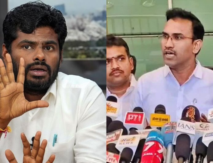 ஐபிஎஸ் vs ஐஆர்எஸ்: விஜய் குறித்த விமர்சனம்: அருண்ராஜ் அண்ணாமலை மோதல் 