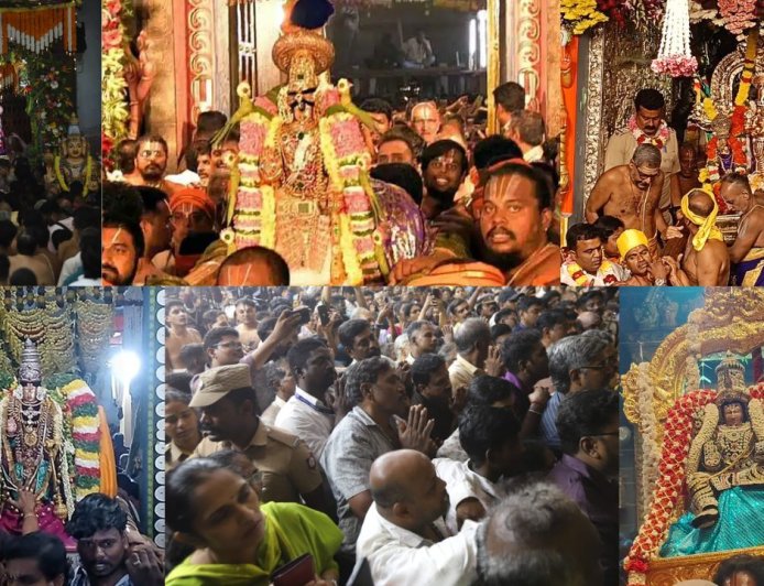 வைகுண்டா ஏகாதசி : கோவில்களில் சொர்க்க வாசல் திறப்பு : கோவிந்தா,  ரங்கா கோஷத்துடன் பக்தர்கள் பரவசம் 