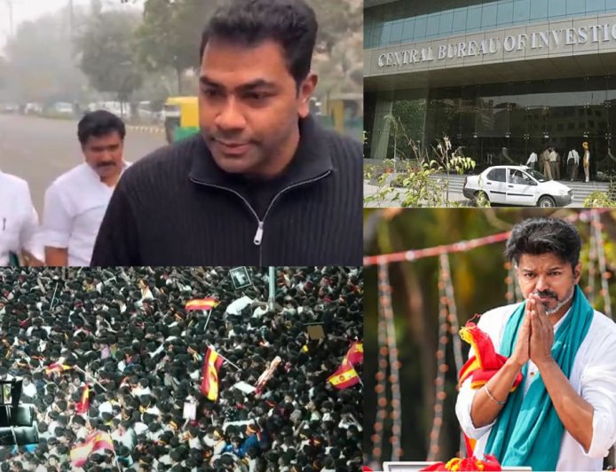 கரூர் 41 பேர் உயிரிழந்த விவகாரம்: தவெக தலைவர் விஜயை விசாரிக்க சிபிஐ முடிவு 