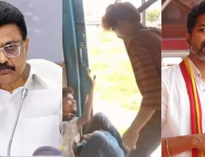 யாருக்காக இந்த ஆட்சியை நடத்துகிறீர்கள்? : திமுக மீது விஜய் சாடல்