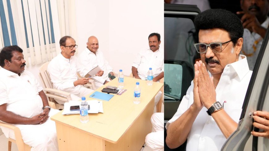 சூடு பிடிக்கும் தேர்தல் களம் : காங்கிரசு-திமுக நாளை அறிவாலயத்தில் தொகுதி பங்கீடு பேச்சுவார்த்தை