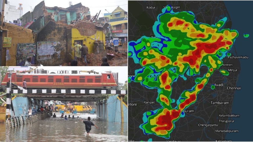 சென்னை உள்பட 7 மாவட்டங்களுக்கு இன்று ஆரஞ்ச் அலர்ட்: கொட்டி தீர்த்த கனமழை: இயல்பு வாழ்க்கை பாதிப்பு 