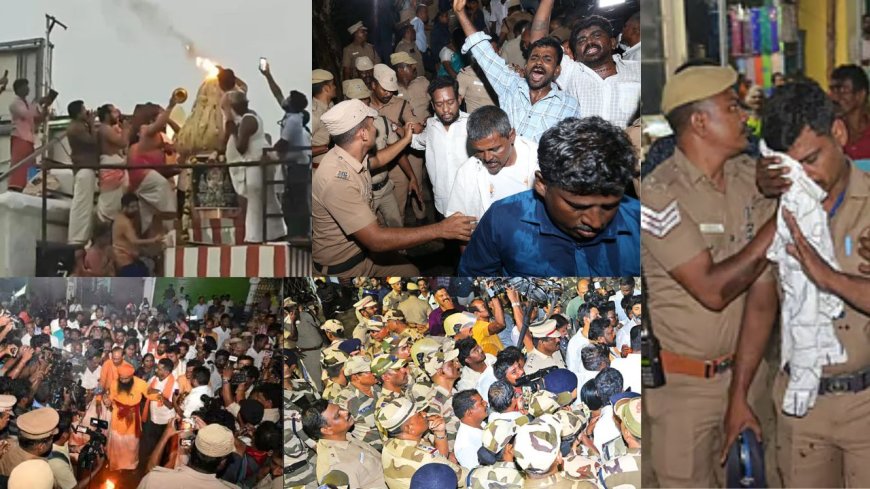 திருப்பரங்குன்றம் தீப வழக்கு: "தனி நீதிபதி உத்தரவால் சட்டம்-ஒழுங்கு பிரச்னை"- தமிழக அரசு கடும் வாதம்!