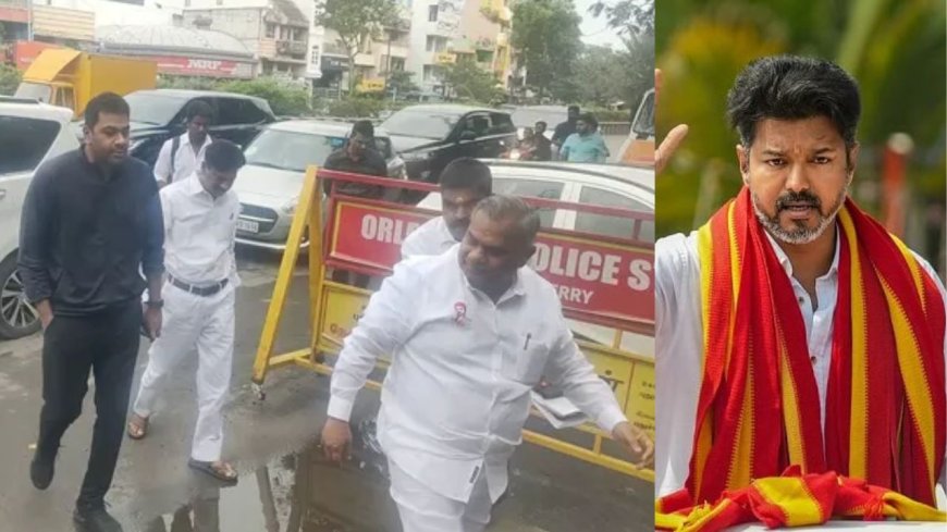 புதுச்சேரியில் டிச 9-ம் தேதி பொதுக்கூட்டம் : தவெக சார்பில் காவல்துறையிடம் மனு