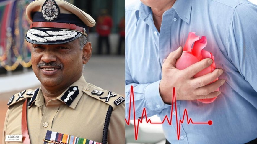 பொறுப்பு டிஜிபி வெங்கடராமனுக்கு நெஞ்சுவலி : தனியார்  மருத்துவமனையில் அனுமதி