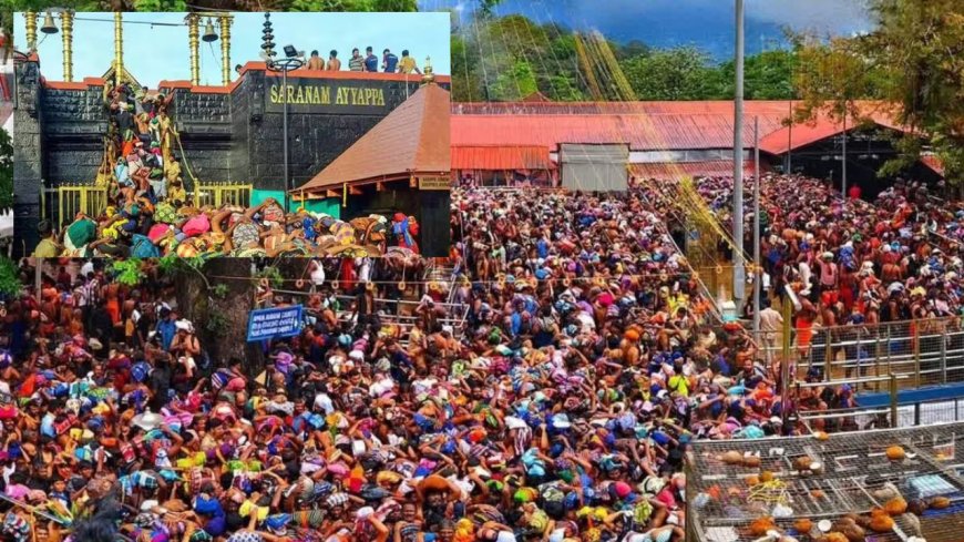சபரிமலையில் கட்டுகடங்காத ஐயப்ப பக்தர்கள் கூட்டம் : இதுவரை 25 லட்சம் பேர் சாமி தரிசனம் 