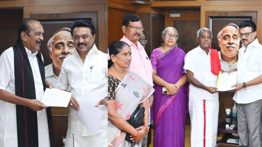 தொகுதி பங்கீடு பேச்சுவார்த்தை தீவிரம்: அறிவாலயத்தில் கூட்டணி கட்சிகள் தலைவர்கள் ஸ்டாலினுடன் சந்திப்பு 