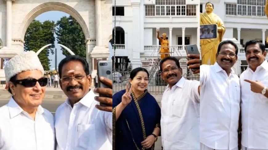 எம்.ஜி.ஆர்., ஜெயலலிதா, எடப்பாடி பழனிசாமியுடன் செல்பி: மன்னிப்பு கேட்ட மாஜி அமைச்சர் செல்லூர் ராஜூ