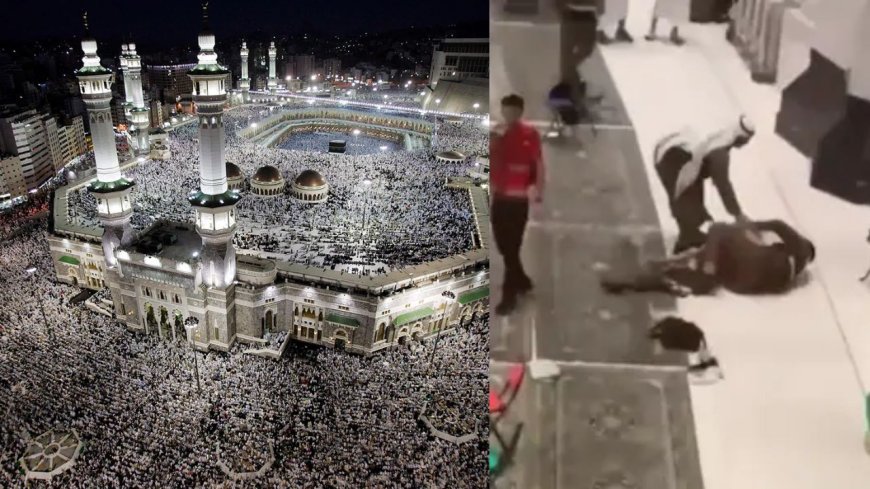 இஸ்லாமியர்கள் புனித தலம் மக்காவில் தற்கொலை முயற்சி : இணையத்தில் வைரலாகும் அதிர்ச்சி வீடியோ