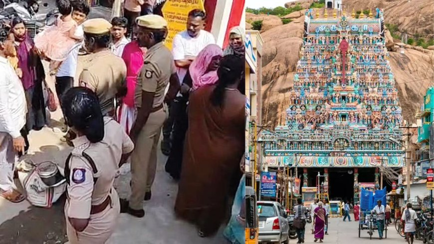 திருப்பரங்குன்றம் மலைக்கு பிரியாணி கொண்டு சென்றவர்களை தடுத்த போலீசாரால் பரபரப்பு 