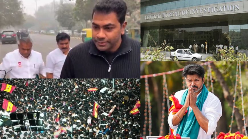 கரூர் 41 பேர் உயிரிழந்த விவகாரம்: தவெக தலைவர் விஜயை விசாரிக்க சிபிஐ முடிவு 