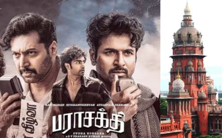 "தப்பிச்சேன்டா சாமி" சிவகார்த்திகேயனின் பராசக்தி தடை விதிக்க நீதிமன்றம் மறுப்பு 