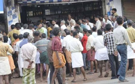 புத்தாண்டில் சரக்கு விற்பனை எவ்வளவு தெரியுமா? 