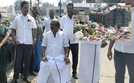 ஆளும் கட்சிக்கு எதிராக சிட்டிங் திமுக எம்எல்ஏ சாலை அமர்ந்து தர்ணா 