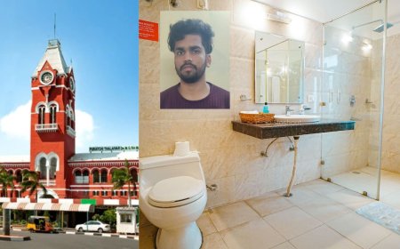 சென்னை சென்ட்ரல் லாட்ஜில் பயங்கரம் : ரகசிய கேமிராவில் நர்ஸ் குளிப்பதை வீடியோ எடுத்த லாட்ஜ் ஊழியர் கைது