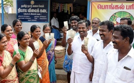 ரூ 3 ஆயிரம் பொங்கல் பரிசுத்தொகுப்பு:ஜன 8ம் தேதி முதல்வர் ஸ்டாலின் துவக்கி வைக்கிறார்